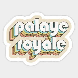 Retro Palaye Royale Sticker